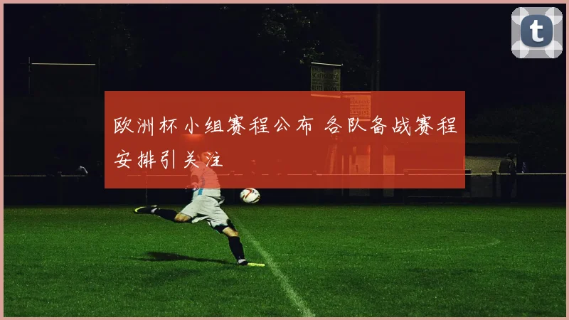 欧洲杯小组赛程公布 各队备战赛程安排引关注